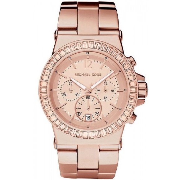 MICHAEL KORS “DYLAN” MK5412 ROSE GOLD WATCH - Picture 1 of 4